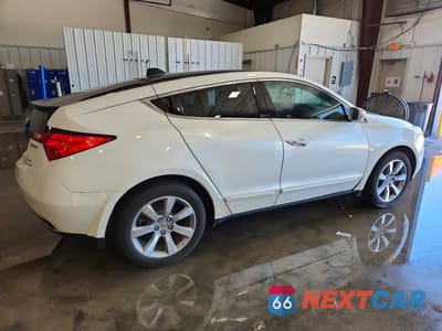 Trzecie zdjęcie samochodu z tyłu: 2010 ACURA ZDX ADVANCE VIN:2HNYB1H69AH502282 - miniatura