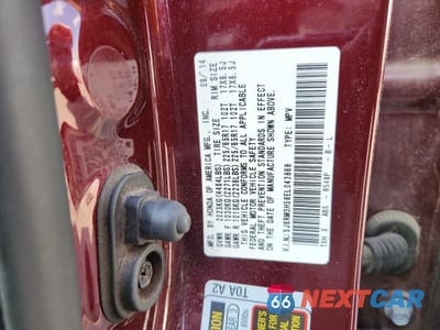 Zdjęcie 13 z 13 samochodu: 2014 HONDA CR-V EX VIN:5J6RM3H58EL043868 - miniatura