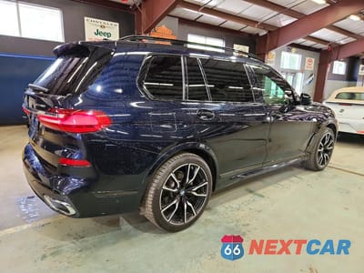 Trzecie zdjęcie samochodu z tyłu: 2019 BMW X7 XDRIVE40I VIN:5UXCW2C50KLB43760 - miniatura