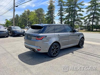 Trzecie zdjęcie samochodu z tyłu: 2020 LAND ROVER RANGE ROVER SPORT SVR VIN:SALWZ2RE2LA882077 - miniatura