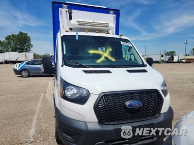 Piąte zdjęcie samochodu w środku: 2021 FORD TRANSIT REFRIGERATED BOX TRUCK VIN:1FDBW5Z86MKA80021 - miniatura