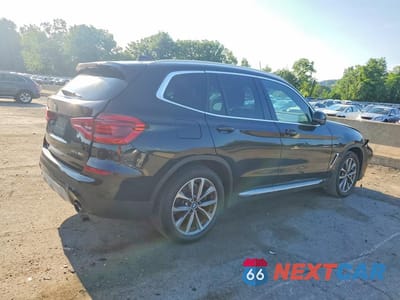 Trzecie zdjęcie samochodu z tyłu: 2019 BMW X3 XDRIVE30I VIN:5UXTR9C51KLE17435 - miniatura