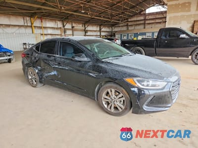 Czwarte zdjęcie samochodu z boku: 2018 HYUNDAI ELANTRA SEL VIN:5NPD84LF3JH320774 - miniatura