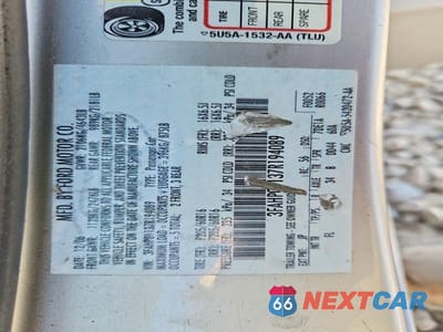 Zdjęcie 13 z 13 samochodu: 2007 FORD FUSION SE VIN:3FAHP01137R194089 - miniatura