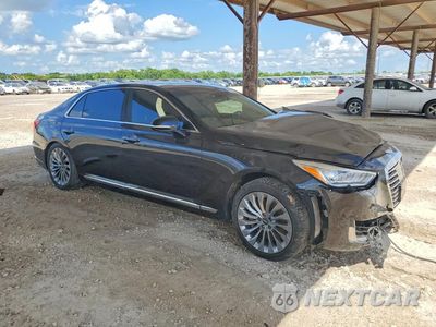 Czwarte zdjęcie samochodu z boku: 2018 GENESIS G90 ULTIMATE VIN:KMHG54JH6JU038270 - miniatura