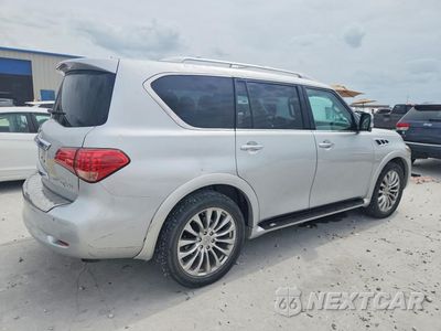 Trzecie zdjęcie samochodu z tyłu: 2015 INFINITI QX80 BASE VIN:JN8AZ2ND9F9770479 - miniatura