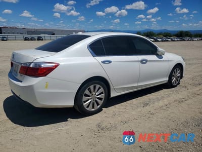 Trzecie zdjęcie samochodu z tyłu: 2014 HONDA ACCORD EXL VIN:1HGCR3F80EA004716 - miniatura