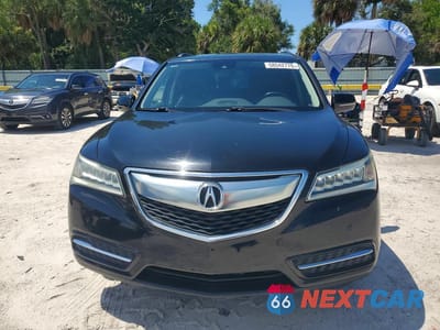 Piąte zdjęcie samochodu w środku: 2016 ACURA MDX ADVANCE VIN:5FRYD4H92GB024604 - miniatura