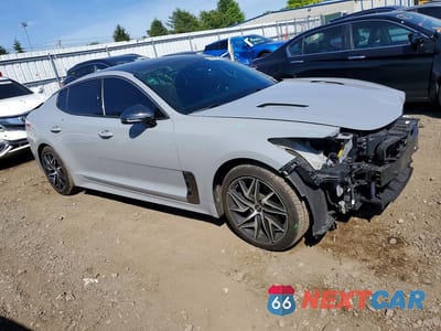 Czwarte zdjęcie samochodu z boku: 2022 KIA STINGER GT LINE VIN:KNAE35LDXN6116560 - miniatura