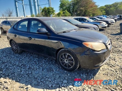 Czwarte zdjęcie samochodu z boku: 2009 HYUNDAI ELANTRA GLS VIN:KMHDU46DX9U603515 - miniatura