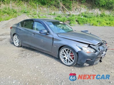 Czwarte zdjęcie samochodu z boku: 2020 INFINITI Q50 3.0T LUXE VIN:JN1EV7AP8LM207022 - miniatura