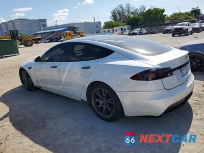 Drugie zdjęcie samochodu z przodu: 2021 TESLA MODEL S VIN:5YJSA1E57MF454091 - miniatura