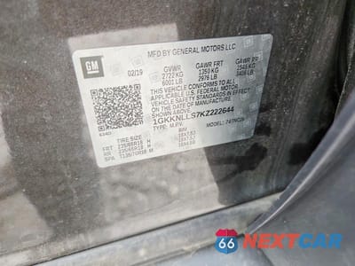 Zdjęcie 13 z 13 samochodu: 2019 GMC ACADIA SLE VIN:1GKKNLLS7KZ222644 - miniatura
