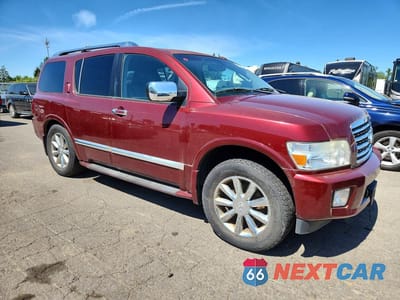 Czwarte zdjęcie samochodu z boku: 2010 INFINITI QX56 VIN:5N3ZA0NEXAN906804 - miniatura