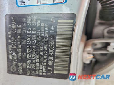 Zdjęcie 13 z 13 samochodu: 2006 HYUNDAI TUCSON GLS VIN:KM8JN12D86U265158 - miniatura
