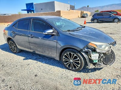 Czwarte zdjęcie samochodu z boku: 2014 TOYOTA COROLLA S PLUS VIN:5YFBURHE8EP082042 - miniatura