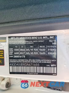 Zdjęcie 13 z 13 samochodu: 2016 MERCEDES-BENZ GLE 350 VIN:4JGDA5JBXGA671655 - miniatura