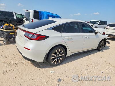 Trzecie zdjęcie samochodu z tyłu: 2024 HONDA CIVIC EXL VIN:19XFL1H76RE000503 - miniatura