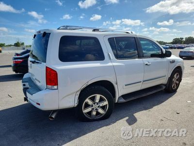 Trzecie zdjęcie samochodu z tyłu: 2010 NISSAN ARMADA SE VIN:5N1AA0NCXAN616339 - miniatura