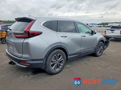 Trzecie zdjęcie samochodu z tyłu: 2022 HONDA CR-V EX VIN:5J6RW1H58NA017250 - miniatura