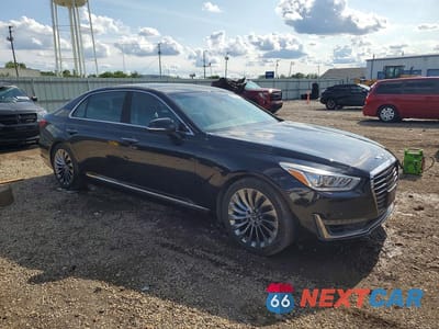 Czwarte zdjęcie samochodu z boku: 2017 GENESIS G90 PREMIUM VIN:KMHG34JA1HU025686 - miniatura