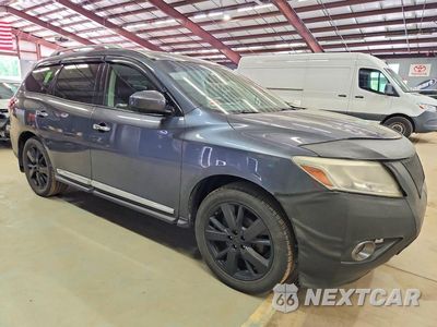 Czwarte zdjęcie samochodu z boku: 2013 NISSAN PATHFINDER S VIN:5N1AR2MM9DC607582 - miniatura