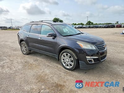 Czwarte zdjęcie samochodu z boku: 2013 CHEVROLET TRAVERSE LT VIN:1GNKVGKD5DJ242955 - miniatura