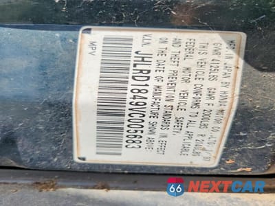 Zdjęcie 12 z 12 samochodu: 1997 HONDA CR-V LX VIN:JHLRD1849VC005683 - miniatura