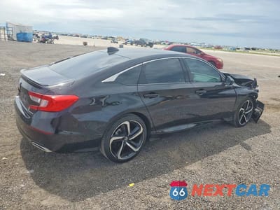 Trzecie zdjęcie samochodu z tyłu: 2020 HONDA ACCORD SPORT VIN:1HGCV1F34LA028454 - miniatura