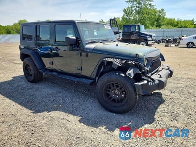 Czwarte zdjęcie samochodu z boku: 2011 JEEP WRANGLER UNLIMITED SPORT VIN:1J4BA3H17BL551297 - miniatura