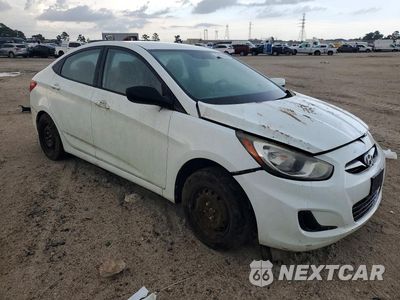 Czwarte zdjęcie samochodu z boku: 2013 HYUNDAI ACCENT GLS VIN:KMHCT4AE0DU291888 - miniatura