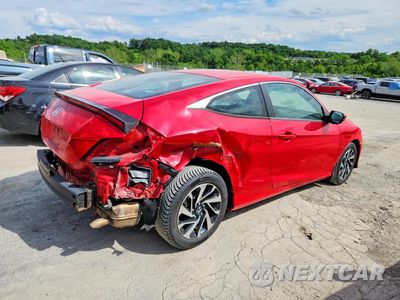 Trzecie zdjęcie samochodu z tyłu: 2017 HONDA CIVIC LX VIN:2HGFC4B01HH302671 - miniatura
