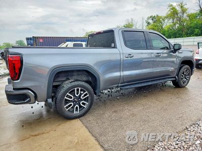 Trzecie zdjęcie samochodu z tyłu: 2022 GMC SIERRA LIMITED K1500 AT4 VIN:1GTU9EET2NZ208570 - miniatura