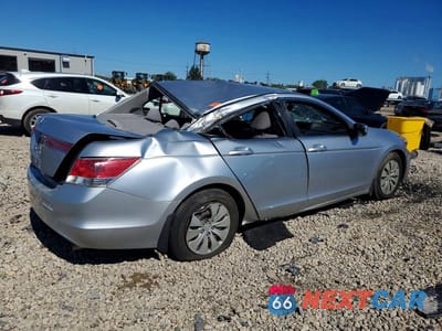 Trzecie zdjęcie samochodu z tyłu: 2012 HONDA ACCORD LX VIN:1HGCP2F3XCA091882 - miniatura