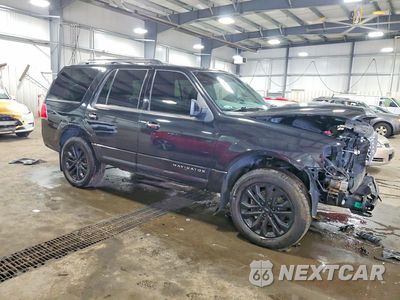 Czwarte zdjęcie samochodu z boku: 2012 LINCOLN NAVIGATOR VIN:5LMJJ2J57CEL07513 - miniatura