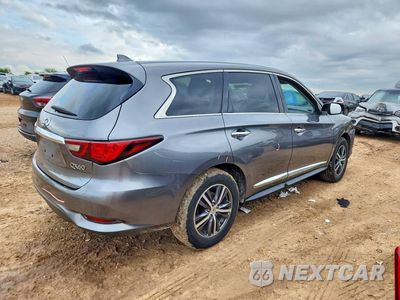 Trzecie zdjęcie samochodu z tyłu: 2018 INFINITI QX60 BASE VIN:5N1DL0MNXJC531359 - miniatura