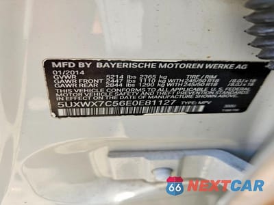 Zdjęcie 13 z 13 samochodu: 2014 BMW X3 XDRIVE35I VIN:5UXWX7C56E0E81127 - miniatura