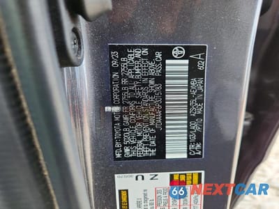 Zdjęcie 13 z 13 samochodu: 2023 TOYOTA CROWN LIMITED VIN:JTDAAAAF6P3015783 - miniatura
