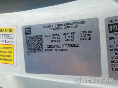 Zdjęcie 14 z 14 samochodu: 2023 CHEVROLET SILVERADO C3500 VIN:1GB3WRE70PF225312 - miniatura