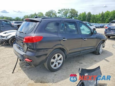 Trzecie zdjęcie samochodu z tyłu: 2007 HYUNDAI SANTA FE SE VIN:5NMSH73E77H118462 - miniatura