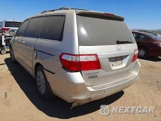 Trzecie zdjęcie samochodu z tyłu: 2007 HONDA ODYSSEY TOURING VIN:5FNRL38807B034655 - miniatura
