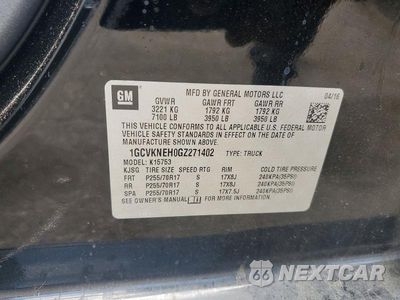 Zdjęcie 12 z 12 samochodu: 2016 CHEVROLET SILVERADO K1500 VIN:1GCVKNEH0GZ271402 - miniatura