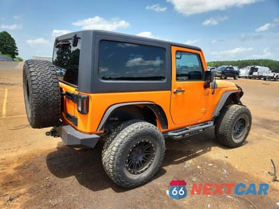 Trzecie zdjęcie samochodu z tyłu: 2012 JEEP WRANGLER SPORT VIN:1C4AJWAG6CL281062 - miniatura