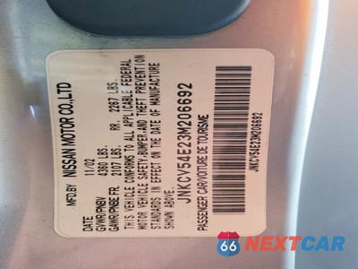 Zdjęcie 12 z 12 samochodu: 2003 INFINITI G35 BASE VIN:JNKCV54E23M206692 - miniatura