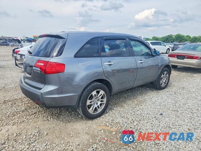 Trzecie zdjęcie samochodu z tyłu: 2008 ACURA MDX TECHNOLOGY VIN:2HNYD28658H553644 - miniatura