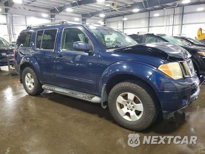 Czwarte zdjęcie samochodu z boku: 2006 NISSAN PATHFINDER S VIN:5N1AR18W56C602288 - miniatura