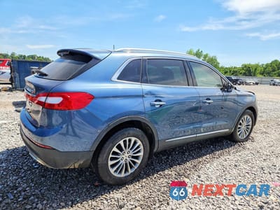 Trzecie zdjęcie samochodu z tyłu: 2018 LINCOLN MKX SELECT VIN:2LMPJ6KR7JBL34830 - miniatura