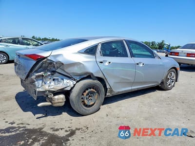 Trzecie zdjęcie samochodu z tyłu: 2016 HONDA CIVIC LX VIN:19XFC2F58GE217667 - miniatura
