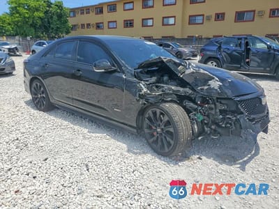 Czwarte zdjęcie samochodu z boku: 2021 CADILLAC CT4-V VIN:1G6DD5RL4M0128427 - miniatura