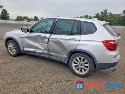 Drugie zdjęcie samochodu z przodu: 2013 BMW X3 XDRIVE28I VIN:5UXWX9C58D0A23146 - miniatura